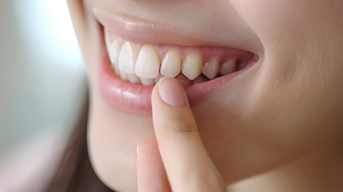 ダイレクトボンディング治療した歯