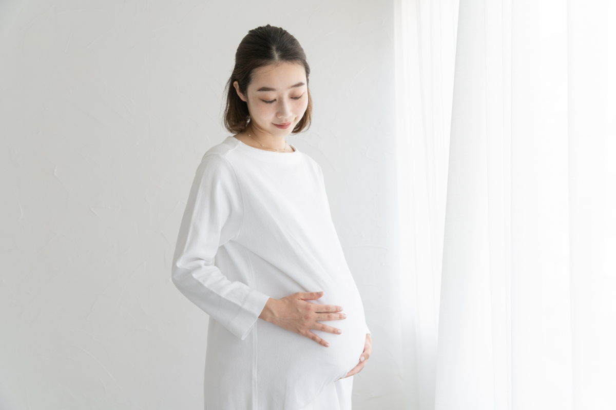 妊娠中の女性